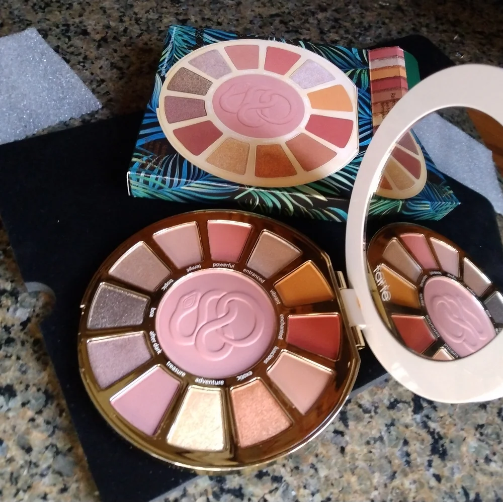 Tarte Rainforest Temptations High Performance Naturals Eye & Cheek Palette NIB - Picture 2 of 7